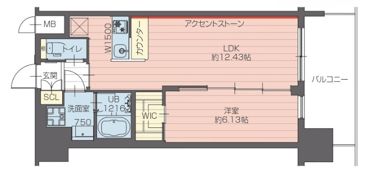 プレジオ永和ASIANの間取り画像