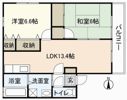 レユスィール三宅Aの間取り画像
