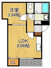 Selene熊西の間取り画像