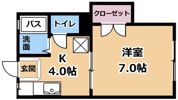 スチューデントビレッジ B棟の間取り画像