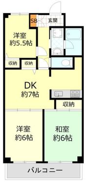 ロイヤルガーデンワコーレ上永谷の間取り画像