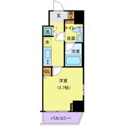 スパシエルクス横濱鶴見の間取り画像