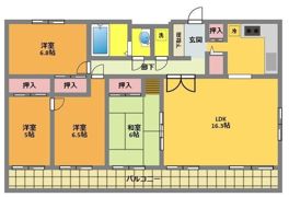 イデアーレ野比の間取り画像