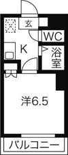 セントラルハイツ滝川の間取り画像