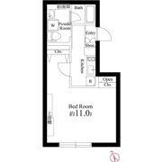 Bark Lane 早稲田の間取り画像