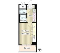 協和高輪マンションの間取り画像