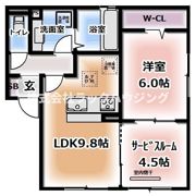 エスポワール・光の間取り画像