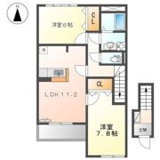 Sunny Court，の間取り画像