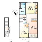 ハイツグレースの間取り画像