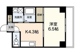 ラパーズタカタの間取り画像