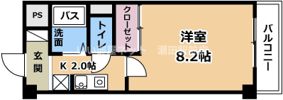 第2コーポ朝倉の間取り画像