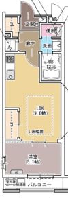 ルシアコートMITSUYAの間取り画像