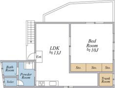 シルクメゾンの間取り画像