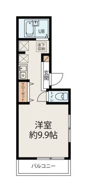 ネクサス綱島の間取り画像