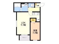 robot home 箱崎の間取り画像