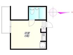 メゾンドフジの間取り画像