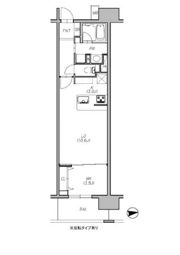 ロイヤルパークス西新井の間取り画像