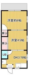 コテージ神代の間取り画像