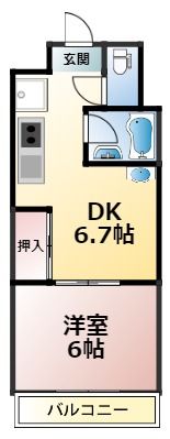 フォレストコートの間取り画像