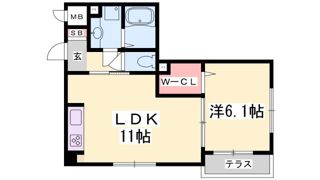 グランクレール兵庫町の間取り画像