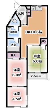 シティライフ柳の間取り画像