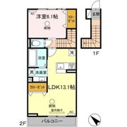 ガッティーノの間取り画像