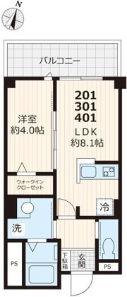 GARAGIA ガレージアの間取り画像