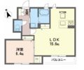 シャーメゾンKの間取り画像
