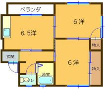 メゾン三宅の間取り画像
