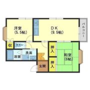 フレンディ希来里の間取り画像