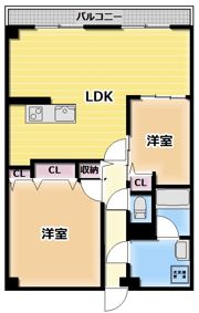 デイグラン緑丘の間取り画像
