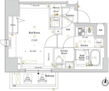 ガリシア中野弥生町の間取り画像
