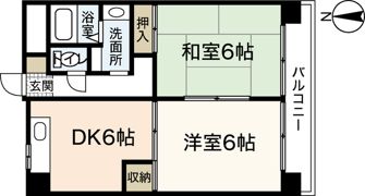 スタープラザ舟入の間取り画像
