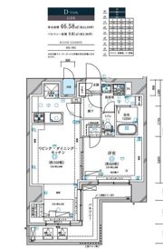 ディアレイシャス川崎の間取り画像