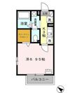 メルベーユの間取り画像