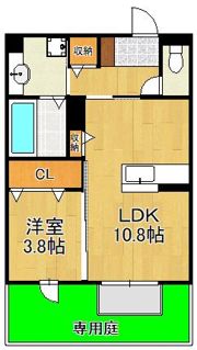 フース コーシェリの間取り画像