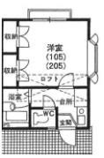 ヴィラ・アザレアの間取り画像