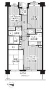 KS桜川の間取り画像