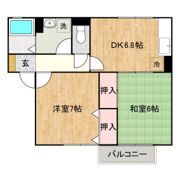 コーポWadaの間取り画像