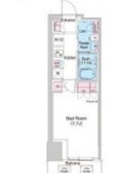 コンフォリア江坂の間取り画像