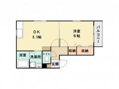 グランビュー宮内の間取り画像