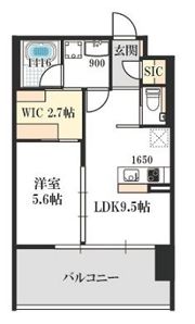 ベネチア天満橋の間取り画像