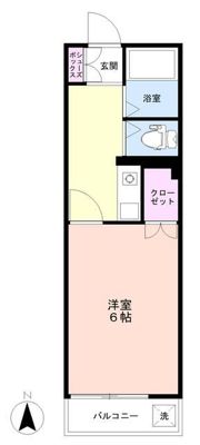 ファブール志木1の間取り画像