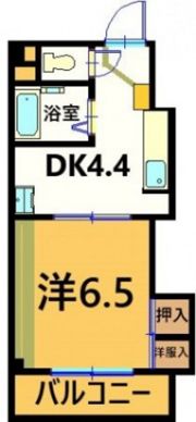 ハイムサンシルクの間取り画像