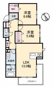 シャーメゾンステージ祇園の間取り画像