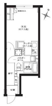 ジェノヴィア池袋の間取り画像