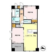 ソレイユ南与野 （住居部分）の間取り画像
