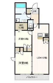 カメーリエの間取り画像