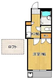 APARTMENT石坪の間取り画像