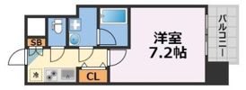 BROAD 新うめきたRESIDENCEの間取り画像